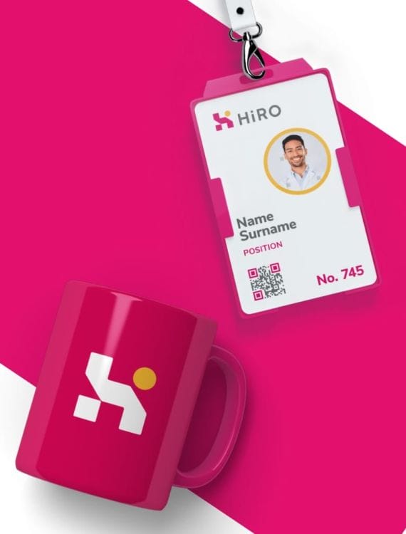 HiRO's branding mateirals