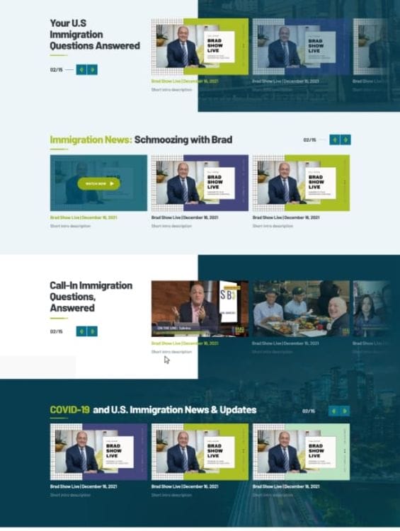 LawSB's website design