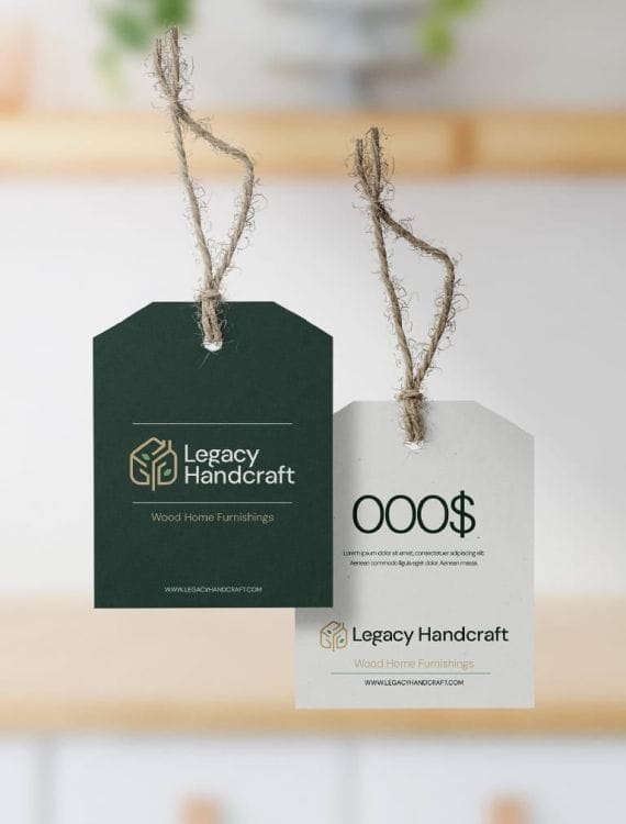 Legacy Handcraft's branding materials