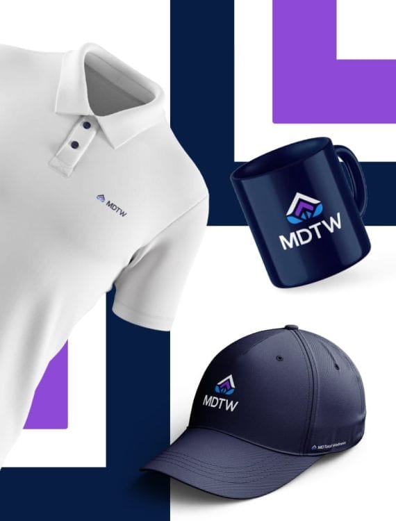 MD Total Wellness' branding materials