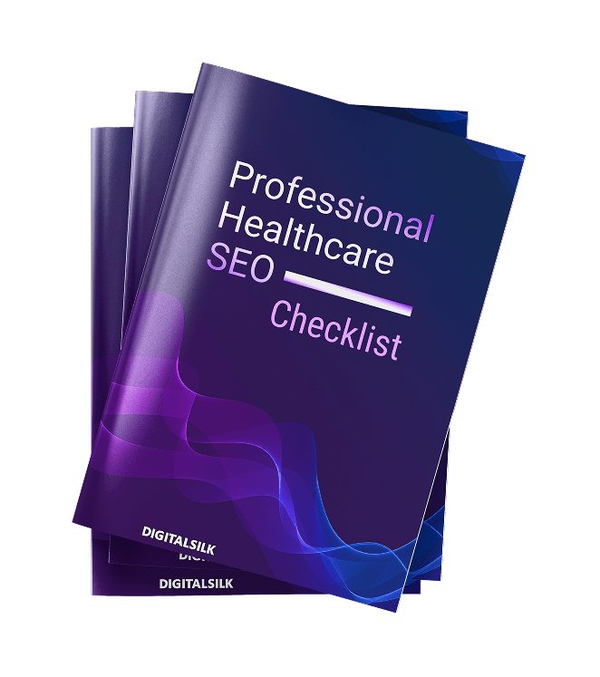 professional healthcare seo checklist cover