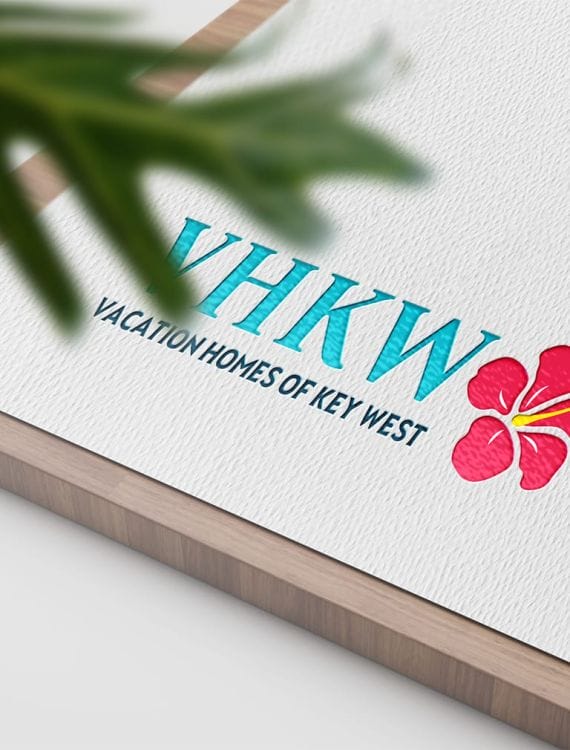 Vacation Homes of Key West's branding materials