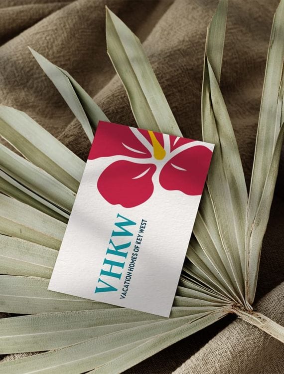 Vacation Homes of Key West's branding materials