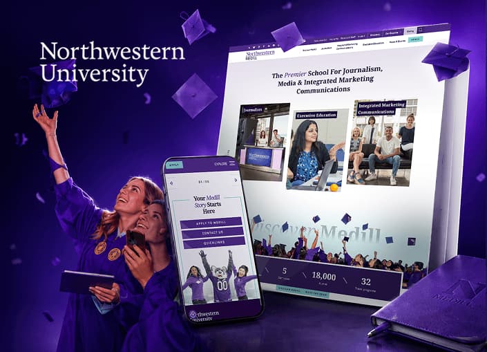 Northwestern University portfolio image optimized