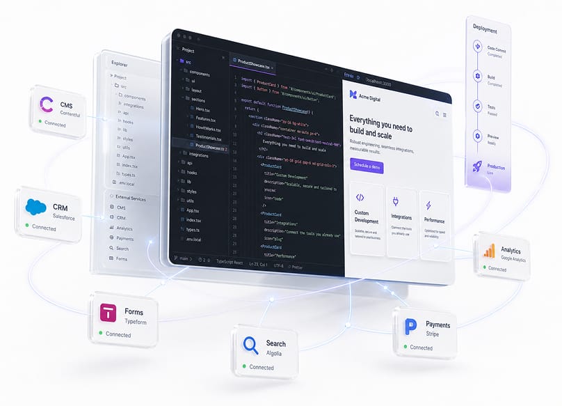 02- Web Development & Platform Integration