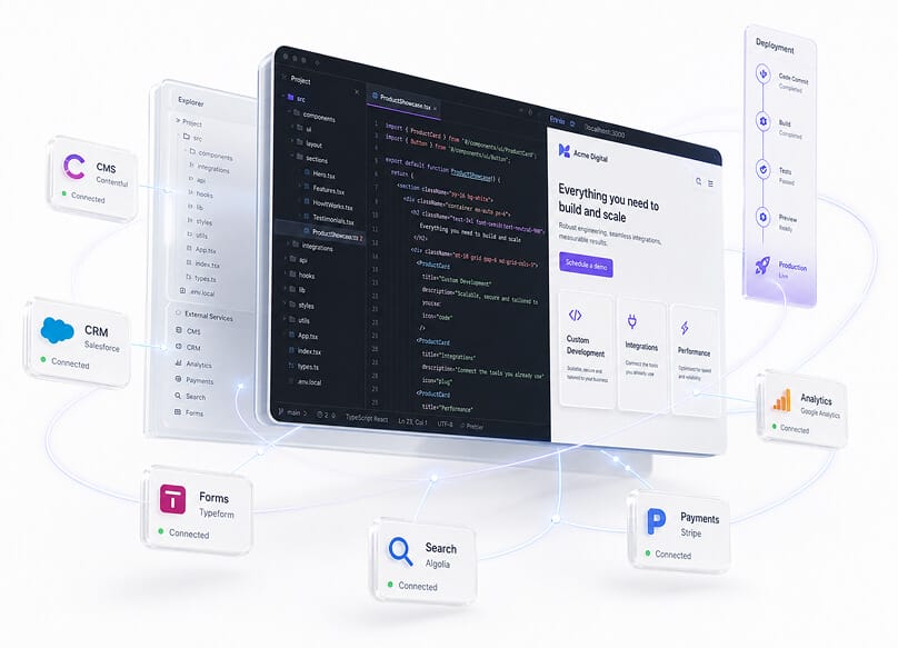 05- Custom Web Development & Integration